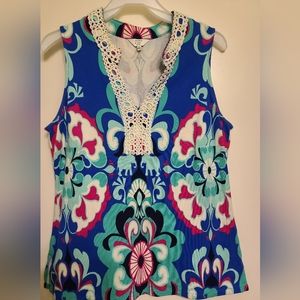 Crown & Ivy Sleeveless Top Sz Woman 0X